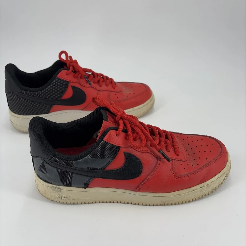 Nike Air Force 1 '07 Low Habanero Red‎ Shoes Size 8.5